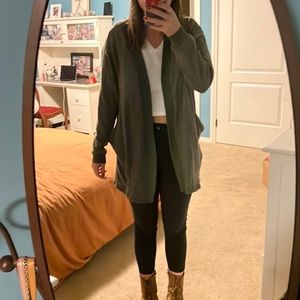 Winter Green Cardigan